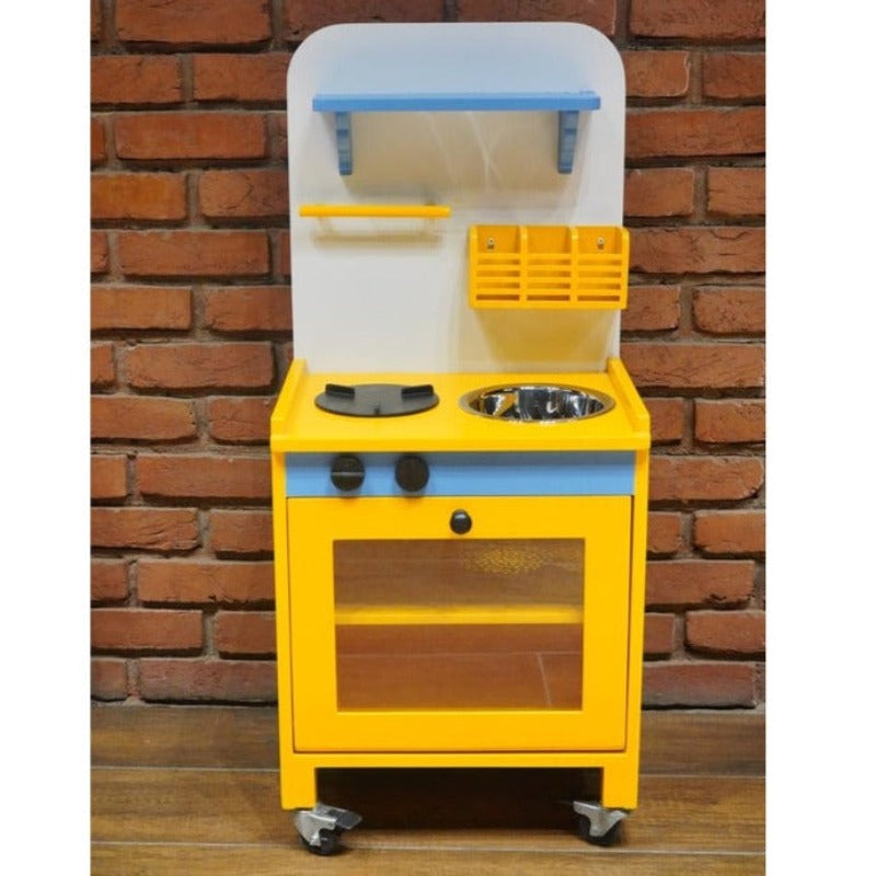 Personalised Mini kitchen with Wheels (41 inches) - COD Not Available