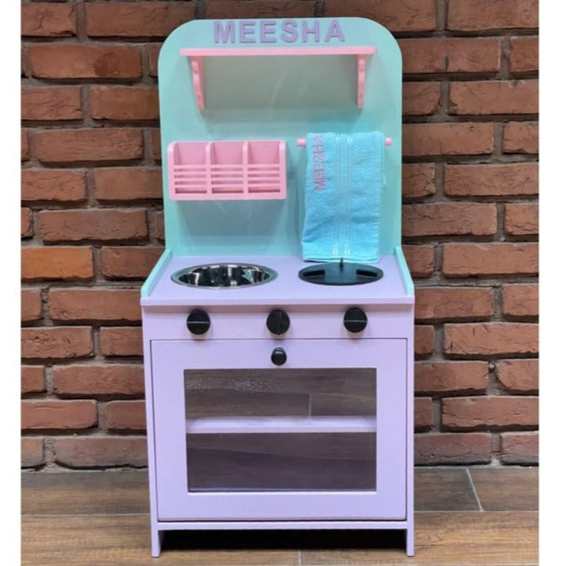 Personalised 41 Inches Mini Kitchen with Water Dispenser (3-7 Years) | COD Not Available