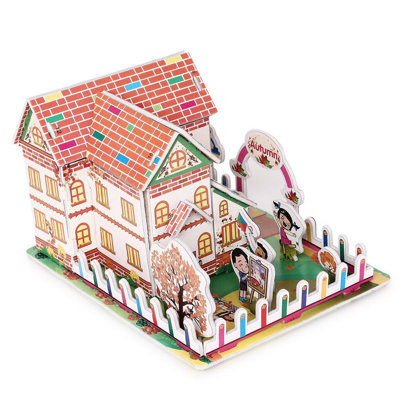 3D Puzzle - Autumn House