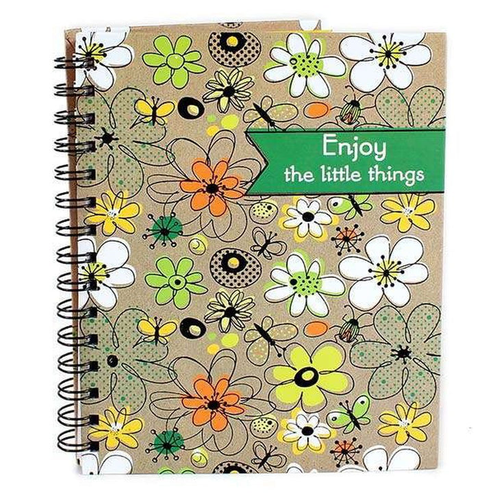 Enjoy The Little Things Spiral Notebook