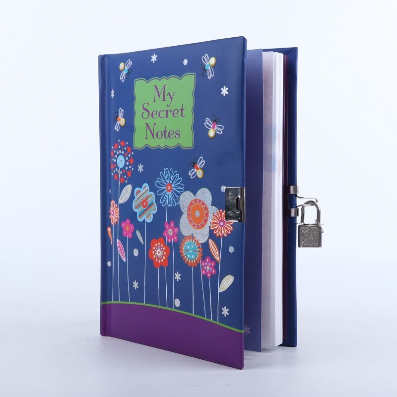 My Secret Notes Lock Note Book