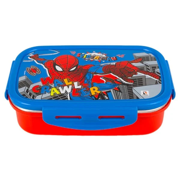 Original Spiderman Stainless Steel Insulated Lunch Box - 700ml | Wall Crawler
