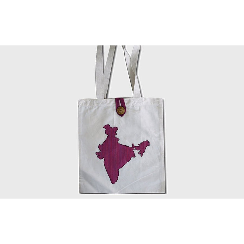 India Map Cloth Bag