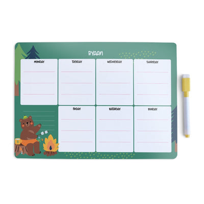 Personalised Magnetic Meal Planner (COD Not Available)