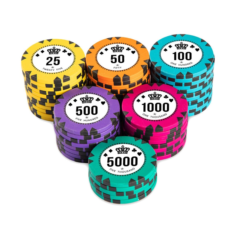 Italian Casino Poker Chips | For Games Poker, Teen Patti, Roulette, Flush, Blackjack and Rummy