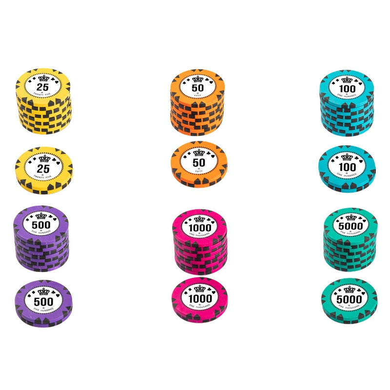 Italian Casino Poker Chips | For Games Poker, Teen Patti, Roulette, Flush, Blackjack and Rummy