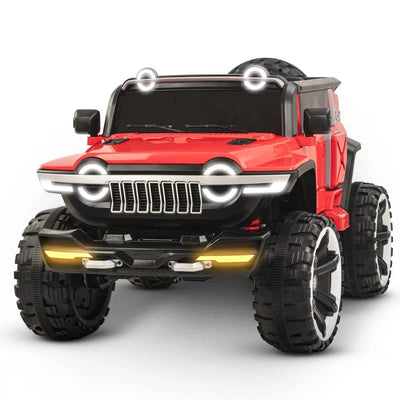 Battery Operated Ride-On Jeep for Kids with Music, Light & Rechargeable Battery | TUB1166 | COD Not Available