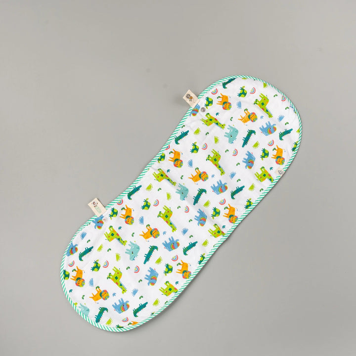 Beelittle Jungle Wingle Burp Cloth Cum Bib