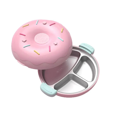 Donut Shaped Double Insulated Lunch Box (Pink)