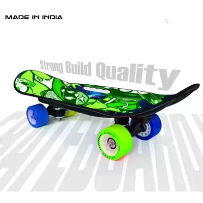 Kinder Junior Skateboard for Kids | Upto 7 Years | 18 inch x 6 inch Skateboard