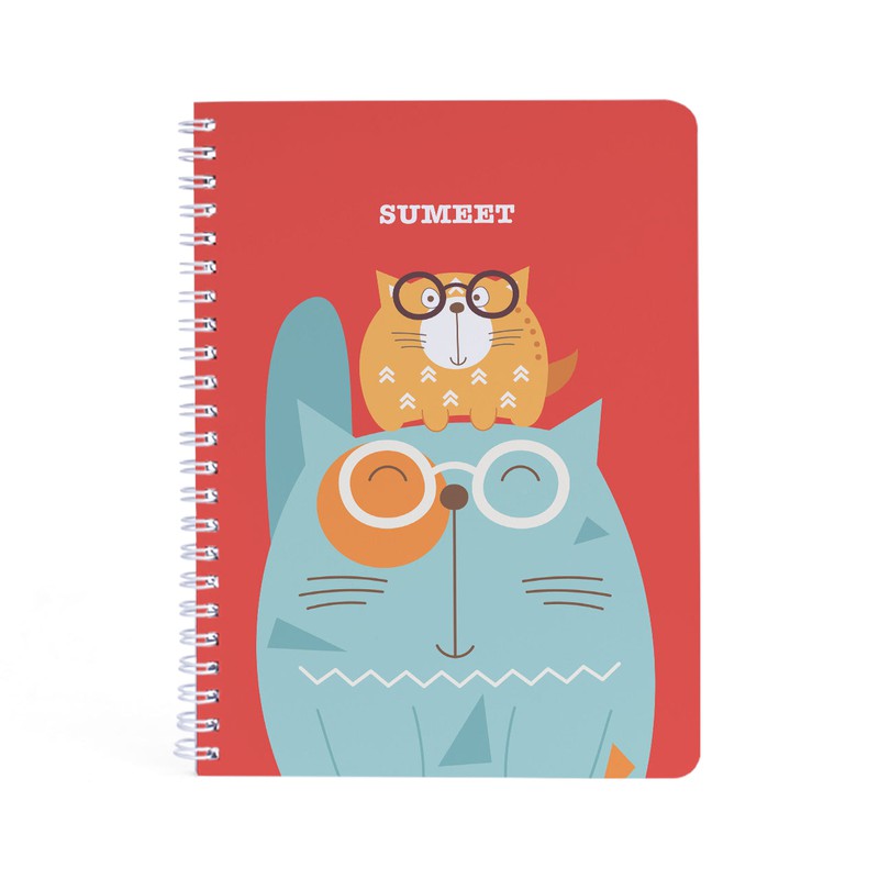 Personalised Spiral Notebook (COD Not Available)