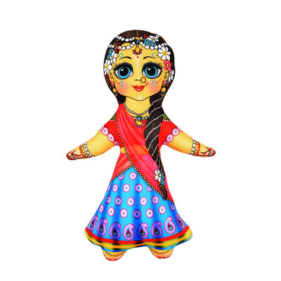 Lord Krishna and Goddess Radha Plush Dolls