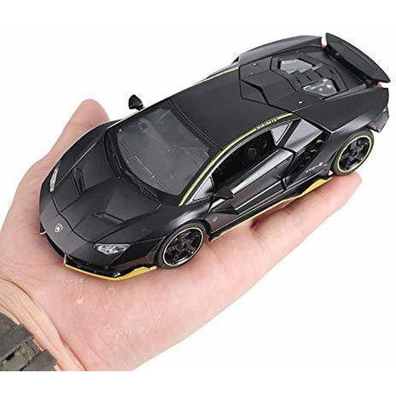 Resembling Centenario Lp 770-4 Model Alloy Sports Car Diecast Model Sound And Light Pull Back Cars Toys