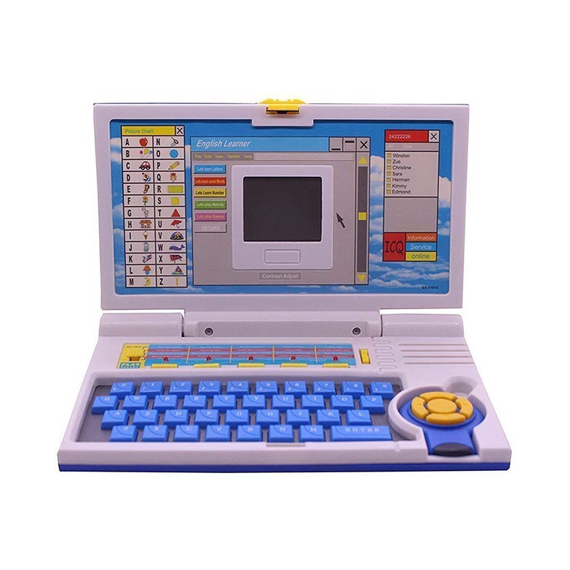  Educational Laptop with 20 Fun Activities - Blue