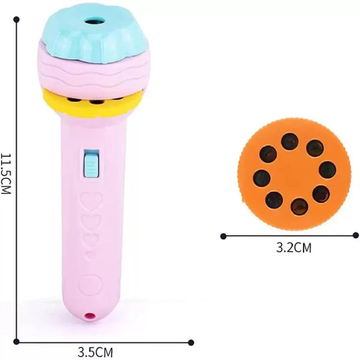 Education and Learning Projector Flash Light Torch Toy