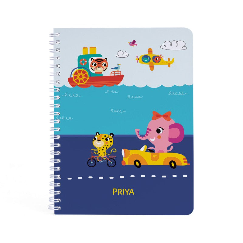 Personalised Spiral Notebook (COD Not Available)