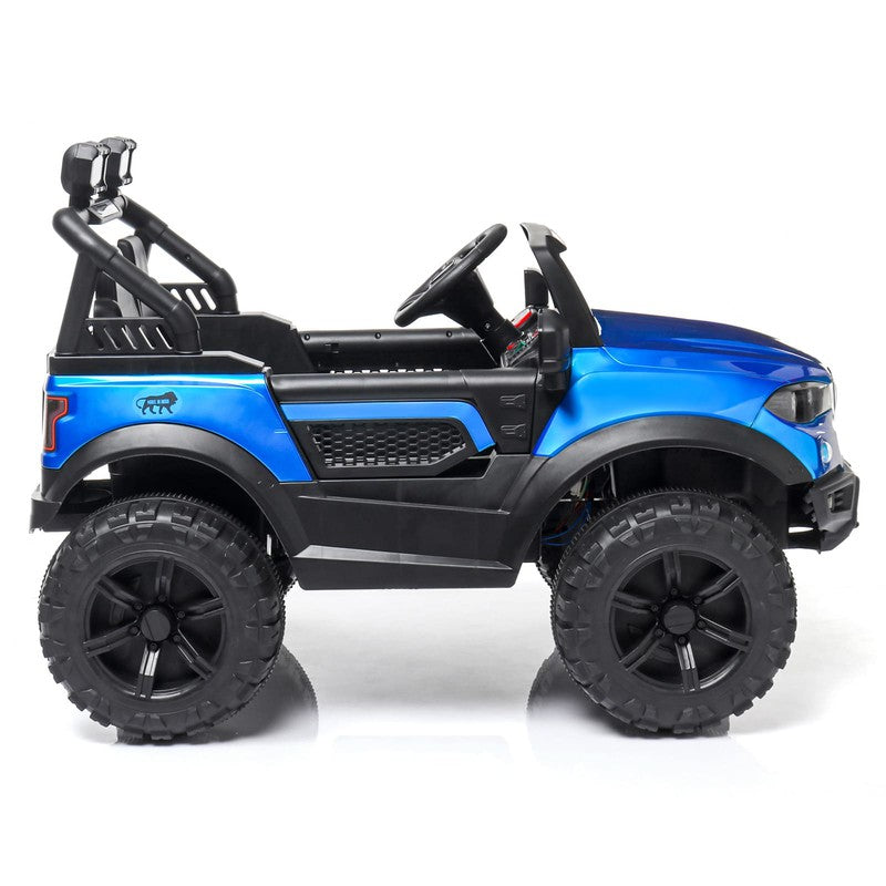 Rechargeable Battery Operated Ride-On Jeep for Kids with Light & Music | Battery Car | COD Not Available