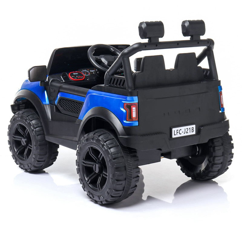 Rechargeable Battery Operated Ride-On Jeep for Kids with Light & Music | Battery Car | COD Not Available