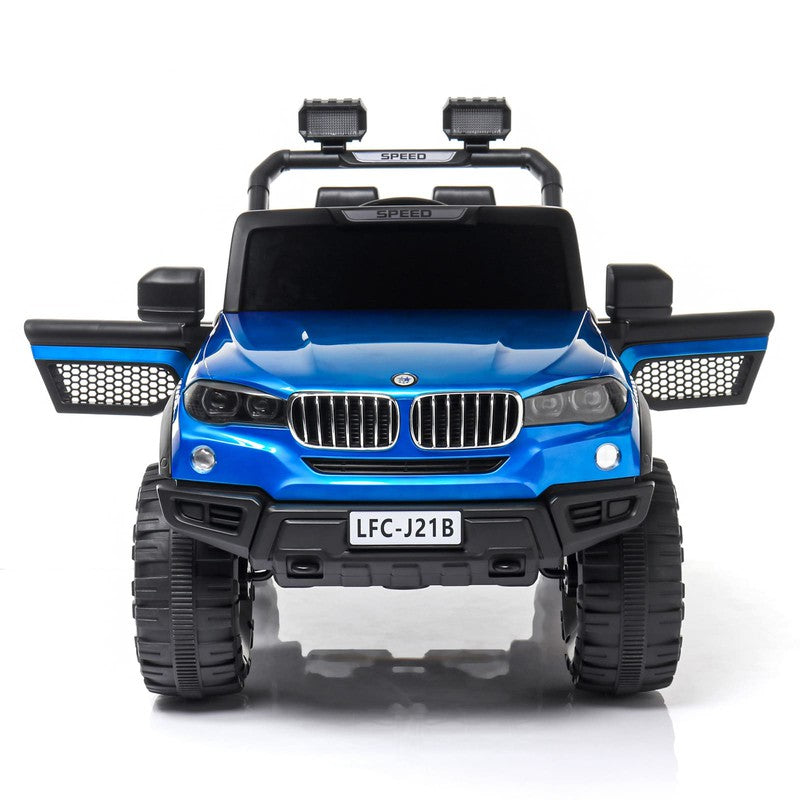 Rechargeable Battery Operated Ride-On Jeep for Kids with Light & Music | Battery Car | COD Not Available