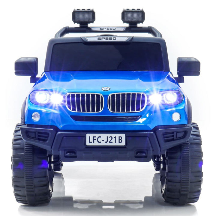 Rechargeable Battery Operated Ride-On Jeep for Kids with Light & Music | Battery Car | COD Not Available