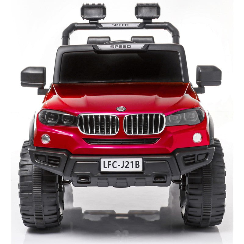 Rechargeable Battery Operated Ride-On Jeep for Kids with Light & Music | Battery Car | COD Not Available