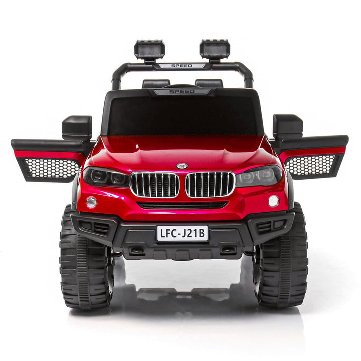 Rechargeable Battery Operated Ride-On Jeep for Kids with Light & Music | Battery Car | COD Not Available