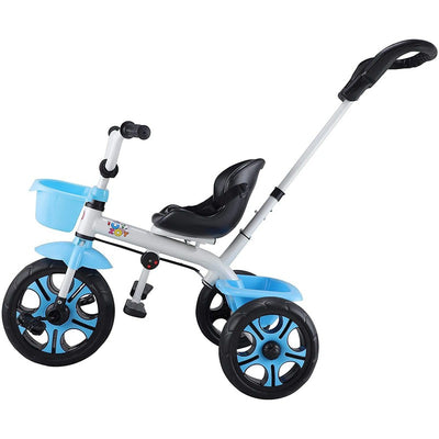 Tricycle with Dual Storage Basket and Parental Handle (Model 538) | 2 to 5 Years