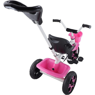 Tricycle with Dual Storage Basket and Parental Handle (Model 538) | 2 to 5 Years