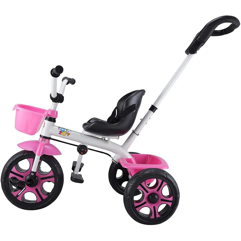 Tricycle with Dual Storage Basket and Parental Handle (Model 538) | 2 to 5 Years