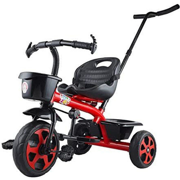 Tricycle with Dual Storage Basket and Parental Handle (Model 548) | 2 to 5 Years