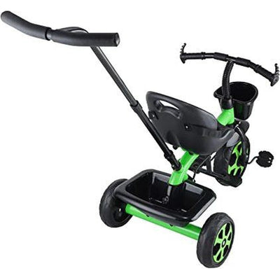 Tricycle with Dual Storage Basket and Parental Handle (Model 548) | 2 to 5 Years