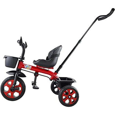 Tricycle with Dual Storage Basket and Parental Handle (Model 548) | 2 to 5 Years