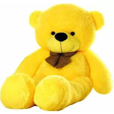 Yellow Colored Teddy Bear Soft Toy (5 Feet)