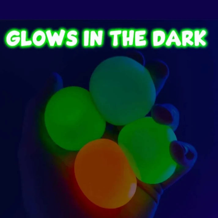 Scoobies Lumi Ball – Glow in the Dark Sensory Ball | Squishy Fidget Stress Buster for Kids