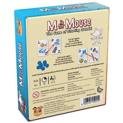 M is for Mouse (Multiplayer Cards Fun Game)