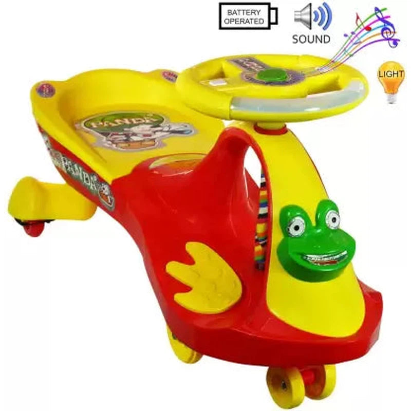Non Battery Operated Ride-on & Wagon For Kids | Frog Red magic | COD not Available