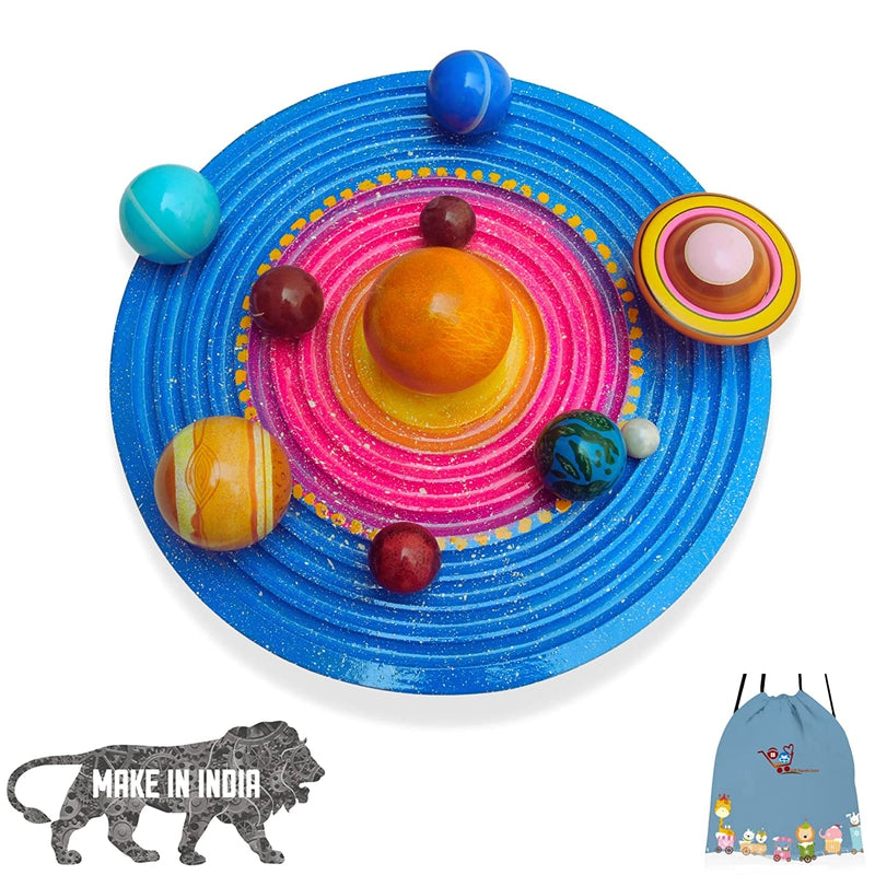 Wooden Galaxy Board Planet Set