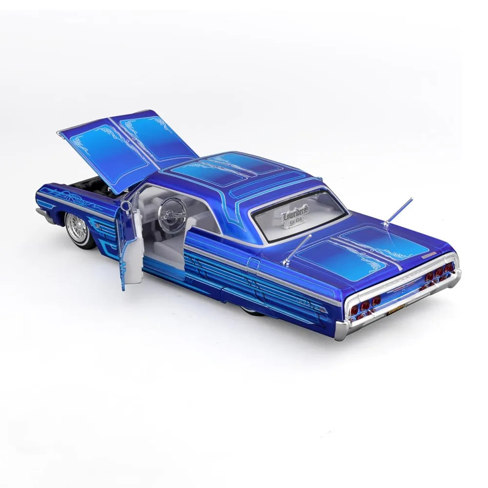 Maisto Original 1964 Chevrolet Impala SS Licensed Diecast Car | 1:24 Scale Model (14 Years till Grown Ups)