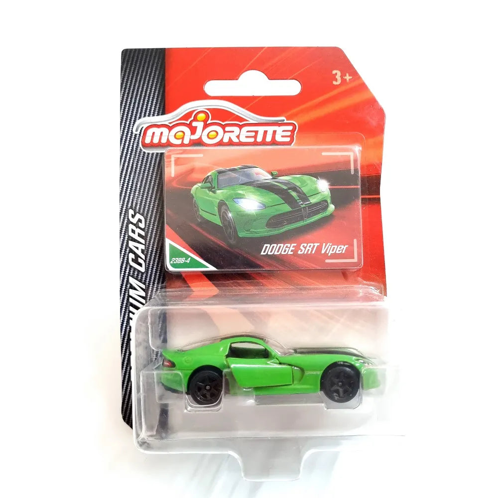 Set of 4 Licensed Diecast Super Cars [MJ 11] - Dodge SRT, FORD Mustang, Renault Alpine, Renault Megane