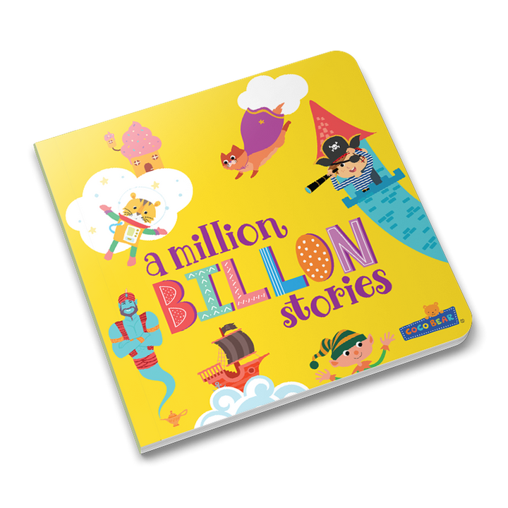 A Million Billion Stories (An Adventure Boardbook) - English