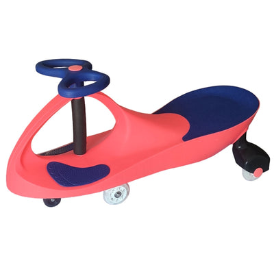 Twister Magic Push and Ride Swing Car with LED Wheels - Pink and Blue