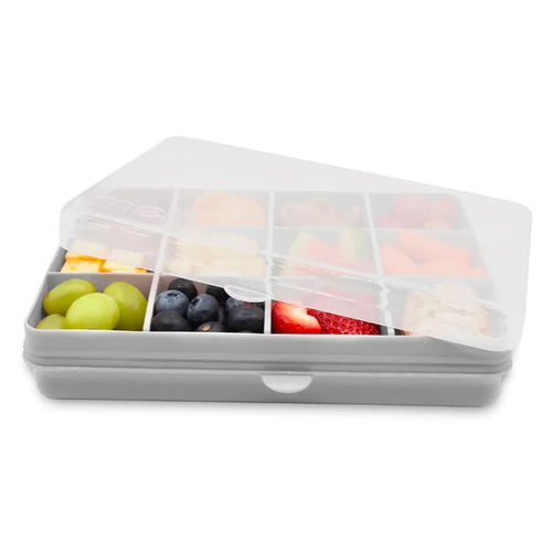 Melii Snackle Box - Contenant Snackle | 12 Adjustable 4oz Compartments