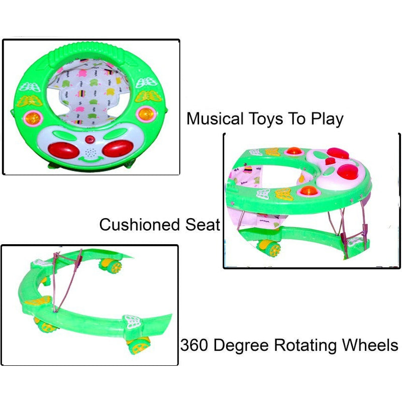 Mickey Musical Activity Walker (Green)