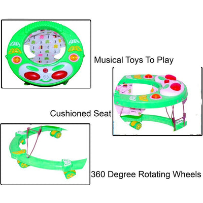 Mickey Musical Activity Walker (Green)