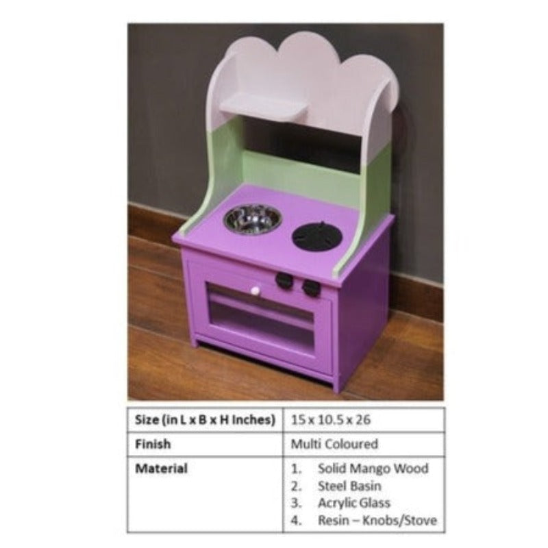 Personalised 26 Inches Mini Kitchen with Water Dispenser (3-5 Years)