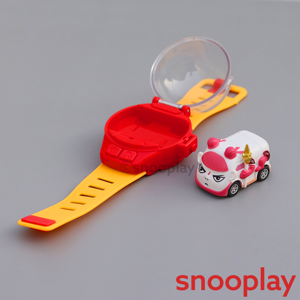 Mini Watch Remote Control Car Toy - Assorted Designs