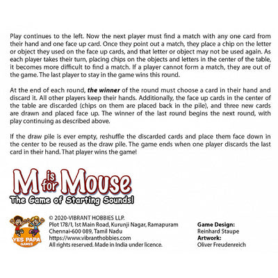 M is for Mouse (Multiplayer Cards Fun Game)