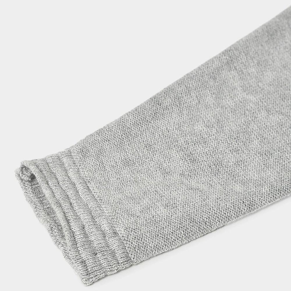 Mi Arcus Shawl Collar Sweater - Cotton Purl Knit
