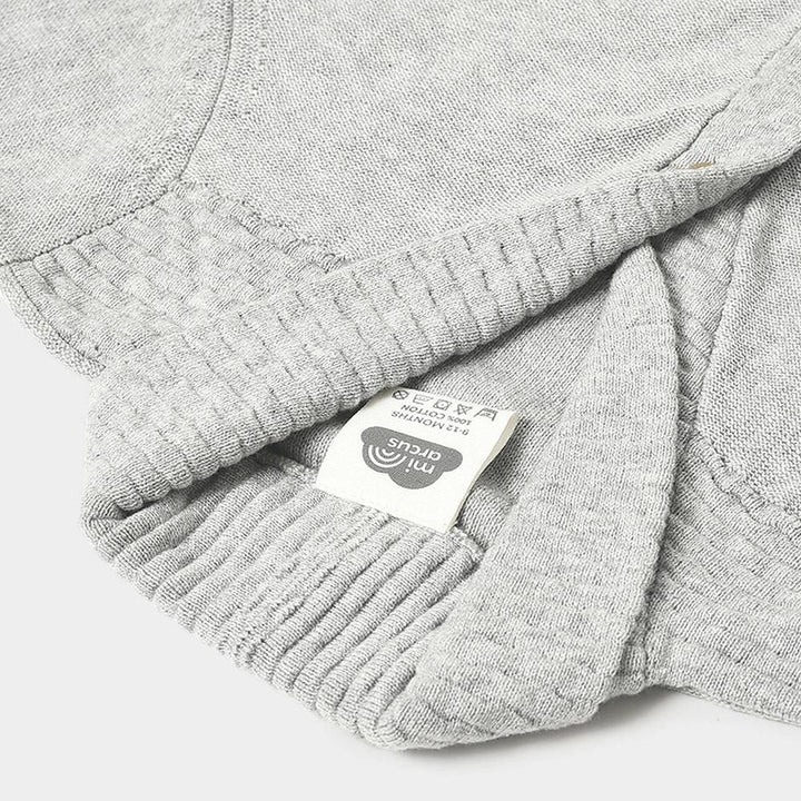 Mi Arcus Shawl Collar Sweater - Cotton Purl Knit