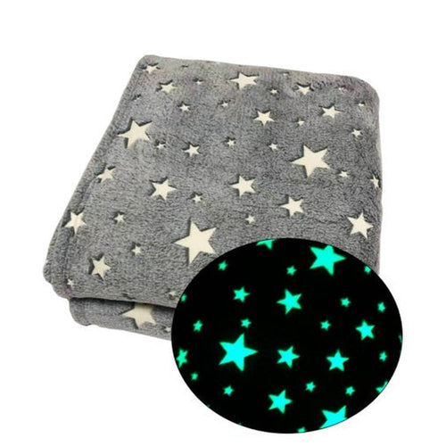 Zikku Glow-in-Dark Blanket for Kids